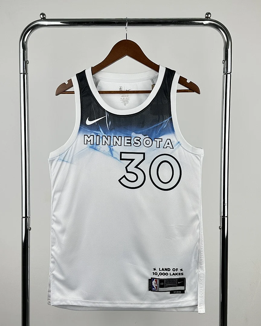 Camisola NBA Minnesota Timberwolves Julius Randle #30 City Edition 2025
