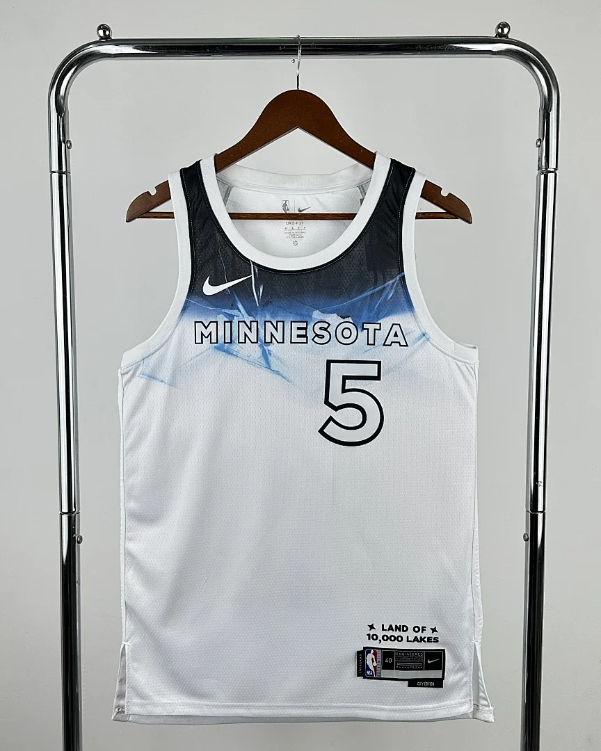 Camisola NBA Minnesota Timberwolves Anthony Edwards #5 Edição Especial 2025