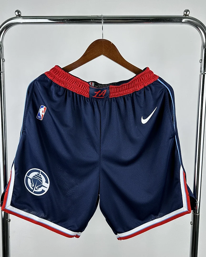 Calções NBA Los Angeles Clippers Azul 2025