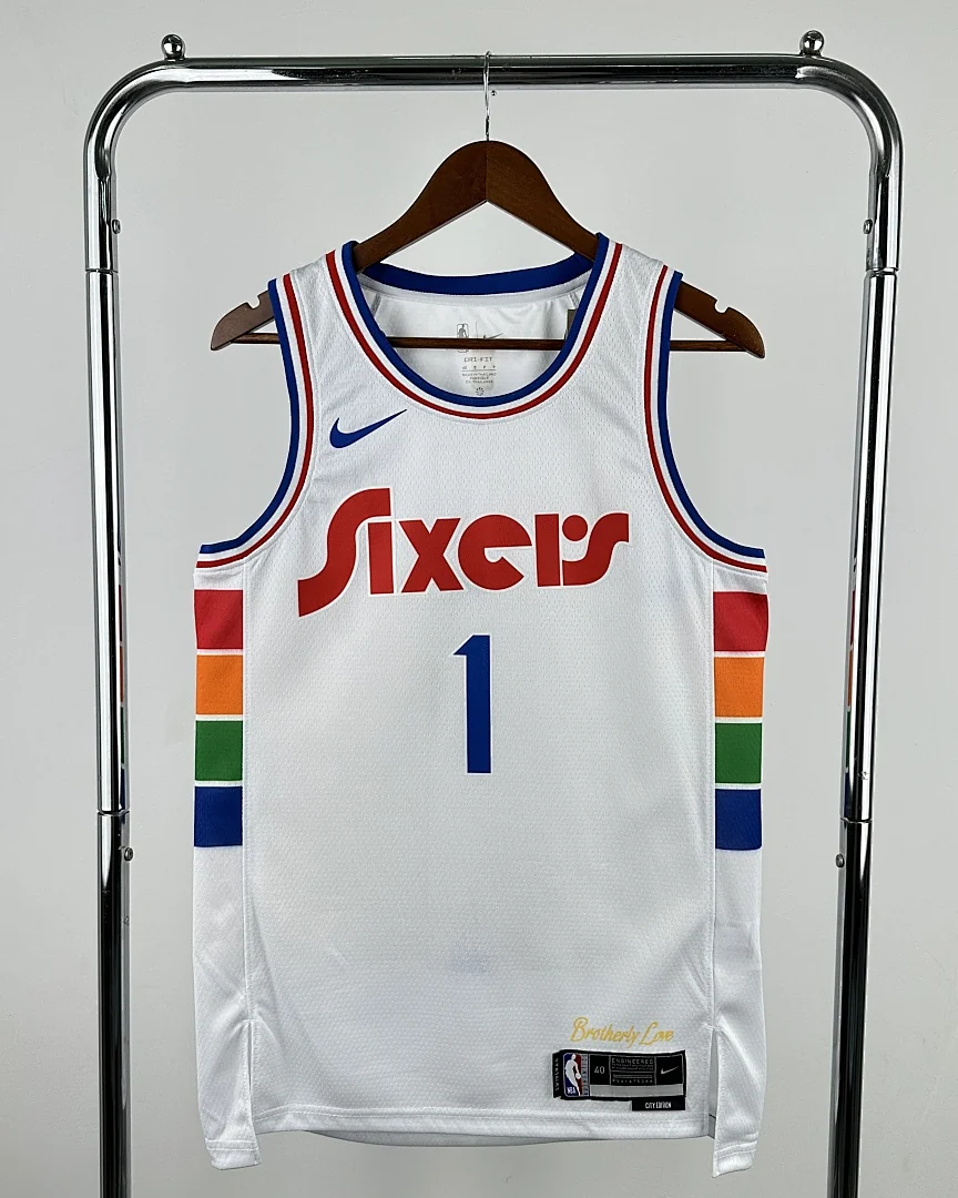 Camisola NBA Philadelphia 76ers James Harden #1 Edição Especial 2025