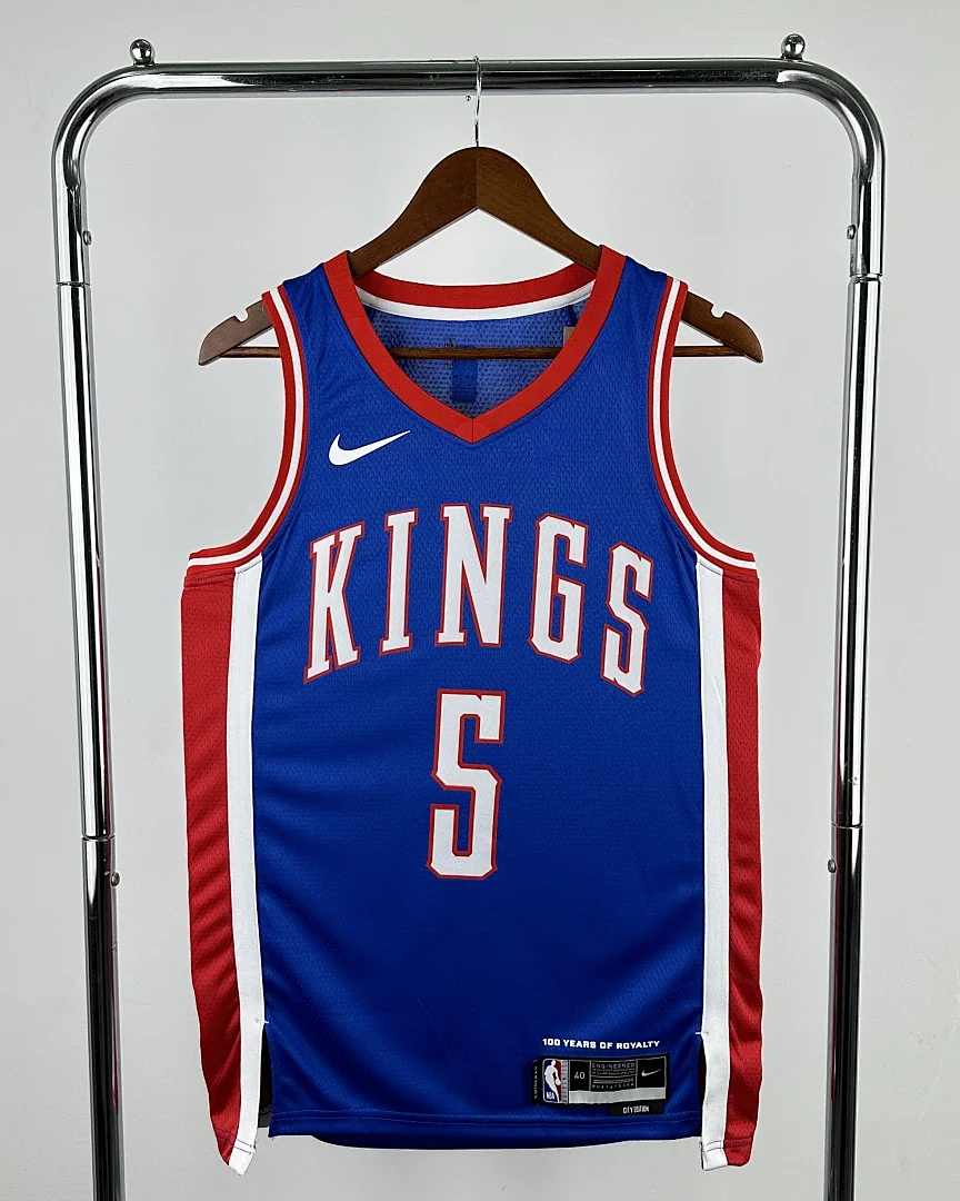 Camisola NBA Sacramento Kings De'Aaron Fox #5 Edição Especial 2025