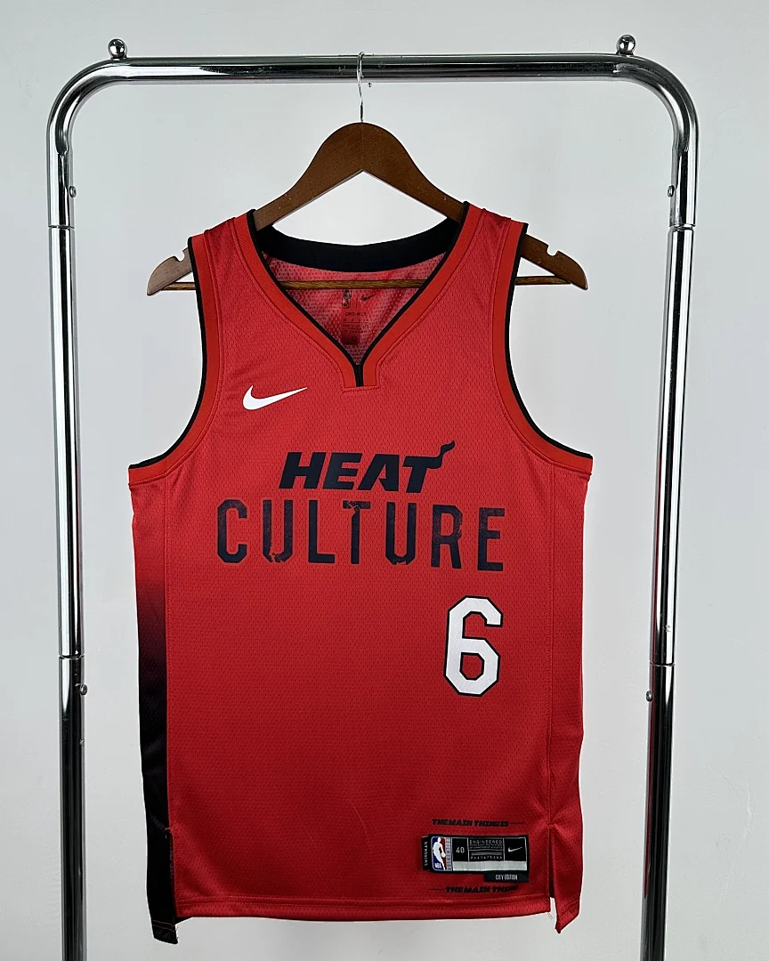 Camisola NBA Miami Heat LeBron James #6 Edição Especial 2025