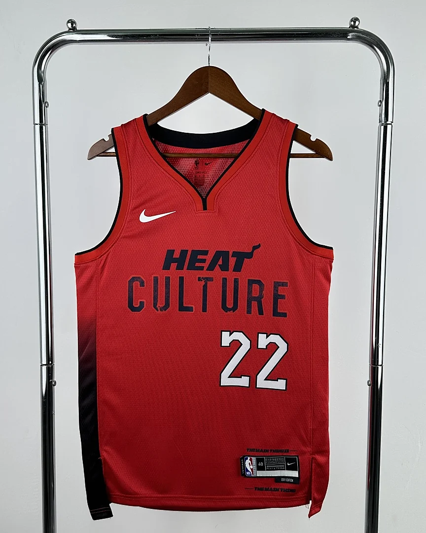 Camisola NBA Miami Heat Jimmy Butler #22 Edição Especial 2025
