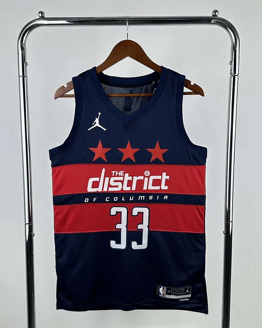 Camisola NBA Washington Wizards Kyle Kuzma #33 Jordan 2025