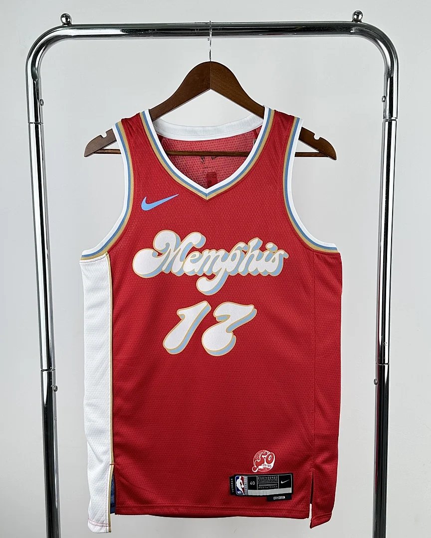 Camisola NBA Memphis Grizzlies Yuki Kawamura #17 Edição Especial 2025