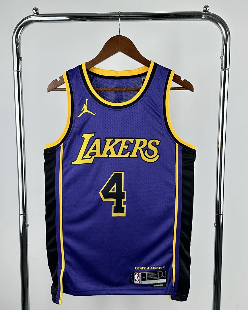 Camisola NBA Los Angeles Lakers Dalton Knecht #4 Jordan 2023