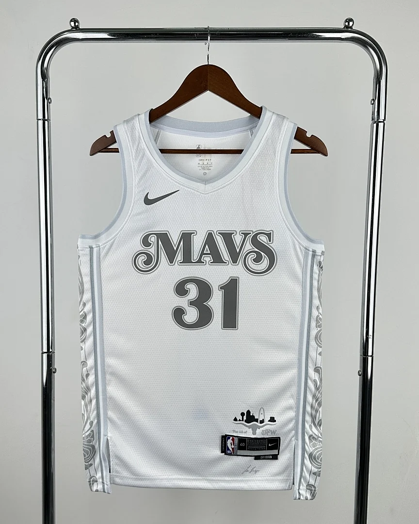 Camisola NBA Dallas Mavericks Klay Thompson #31 Edição Especial 2025