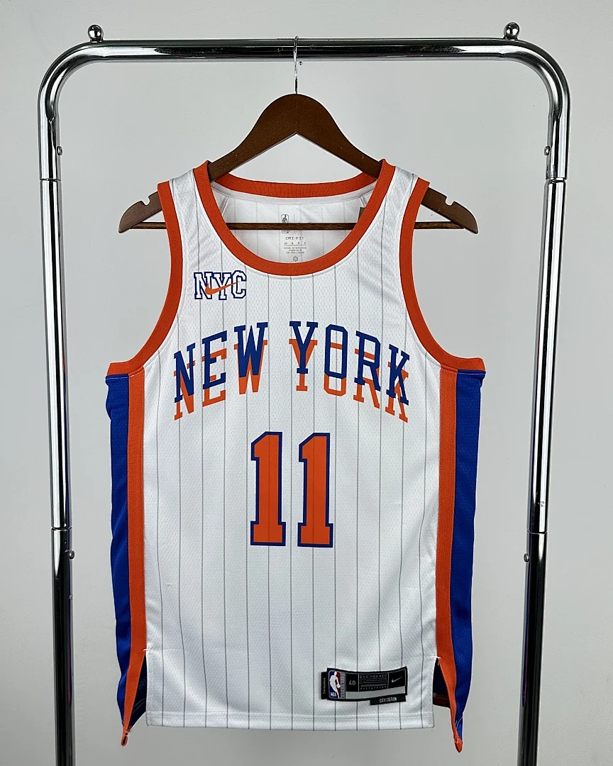 Camisola NBA New York Knicks Jalen Brunson #11 Edição Especial 2025