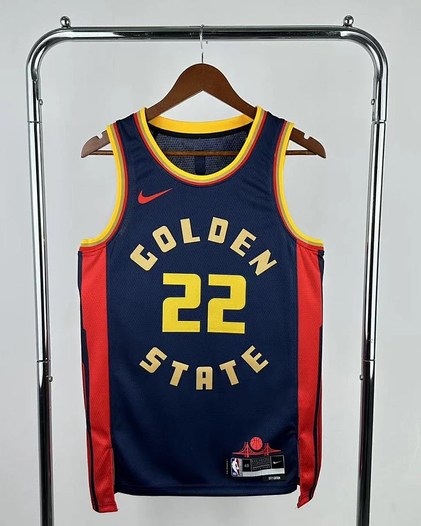 Camisola NBA Golden State Warriors Andrew Wiggins #22 Edição Especial 2025