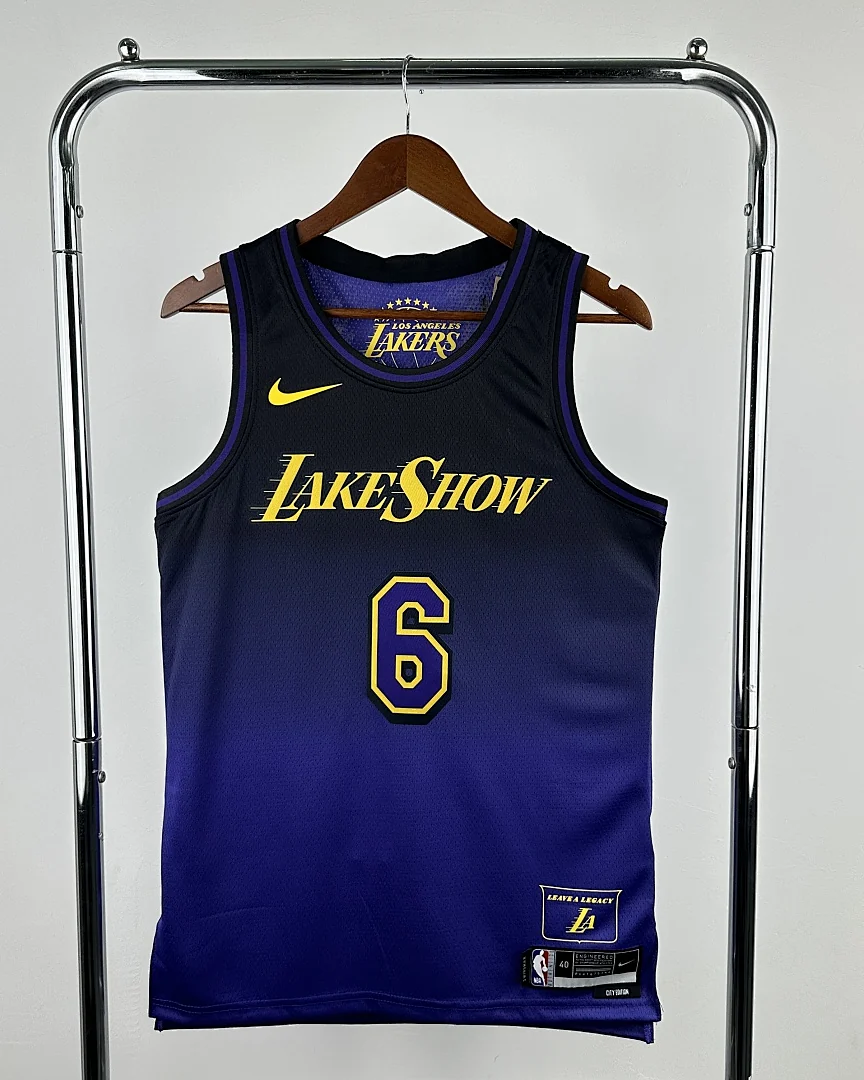 Camisola NBA Los Angeles Lakers LeBron James #6 Edição Especial 2025
