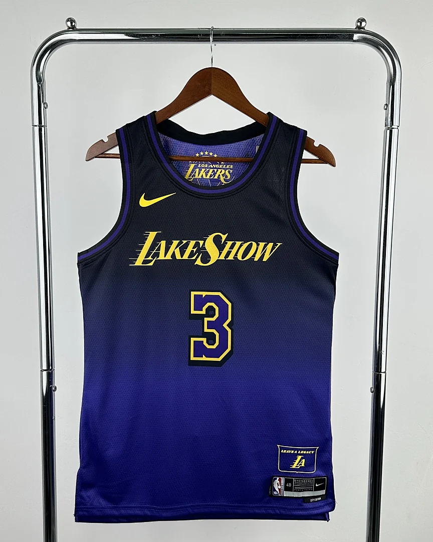 Camisola NBA Los Angeles Lakers Anthony Davis #3 Edição Especial 2025