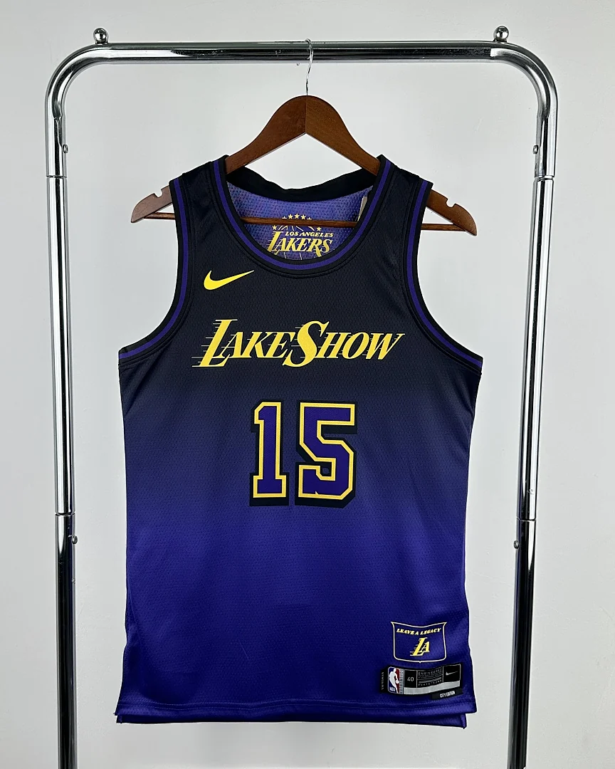 Camisola NBA Los Angeles Lakers Austin Reaves #15 Edição Especial 2025