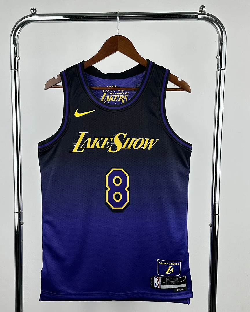 Camisola NBA Los Angeles Lakers Kobe Bryant #8 Edição Especial 2025