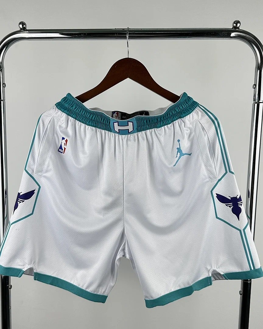 Calções NBA Charlotte Hornets Branco