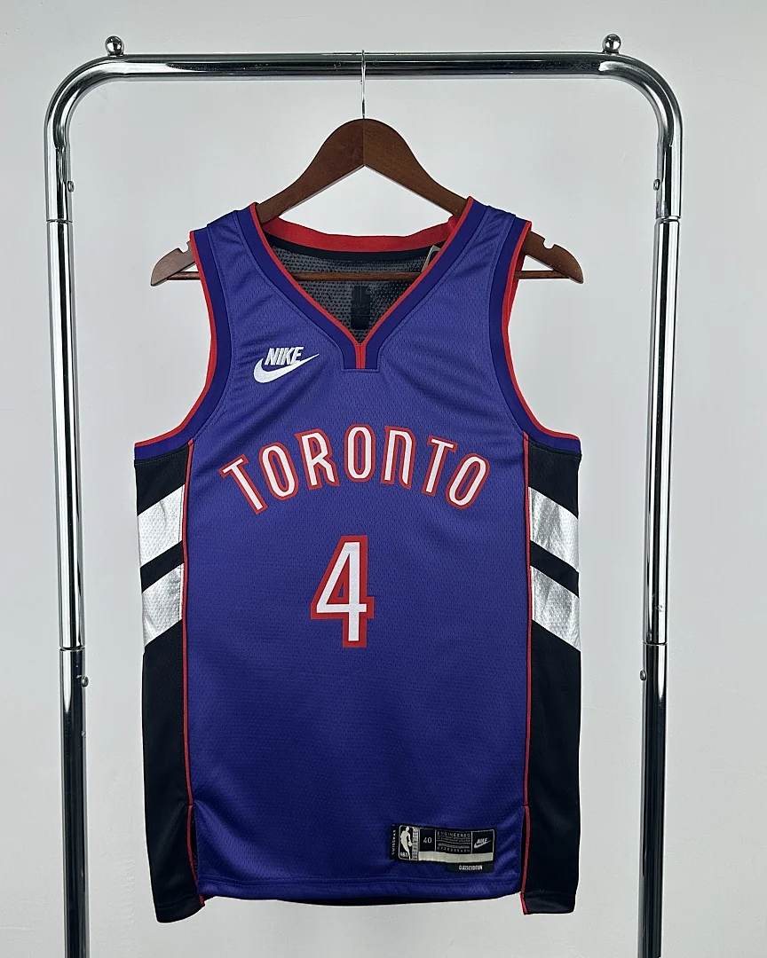 Camisola NBA Toronto Raptors Scottie Barnes #4 Retro 2025