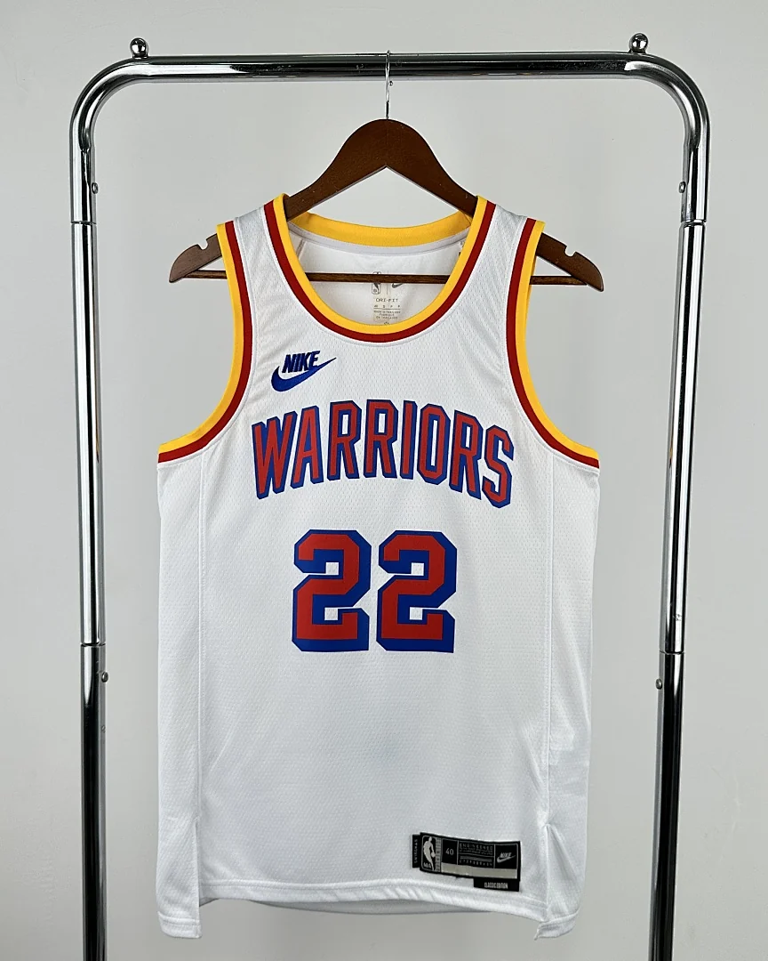 Camisola NBA Golden State Warriors Andrew Wiggins #22 Retro 2025