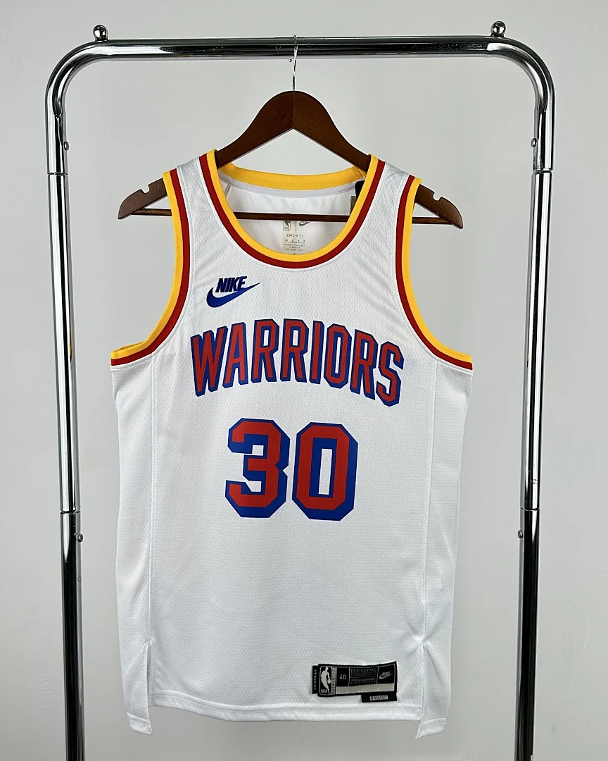 Camisola NBA Golden State Warriors Stephen Curry #30 Retro 2025