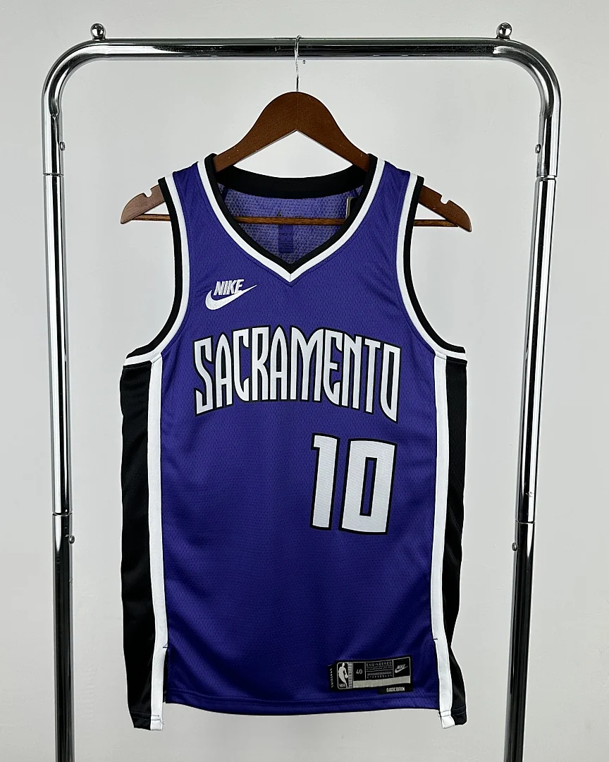 Camisola NBA Sacramento Kings DeMar DeRozan #10 Retro 2025