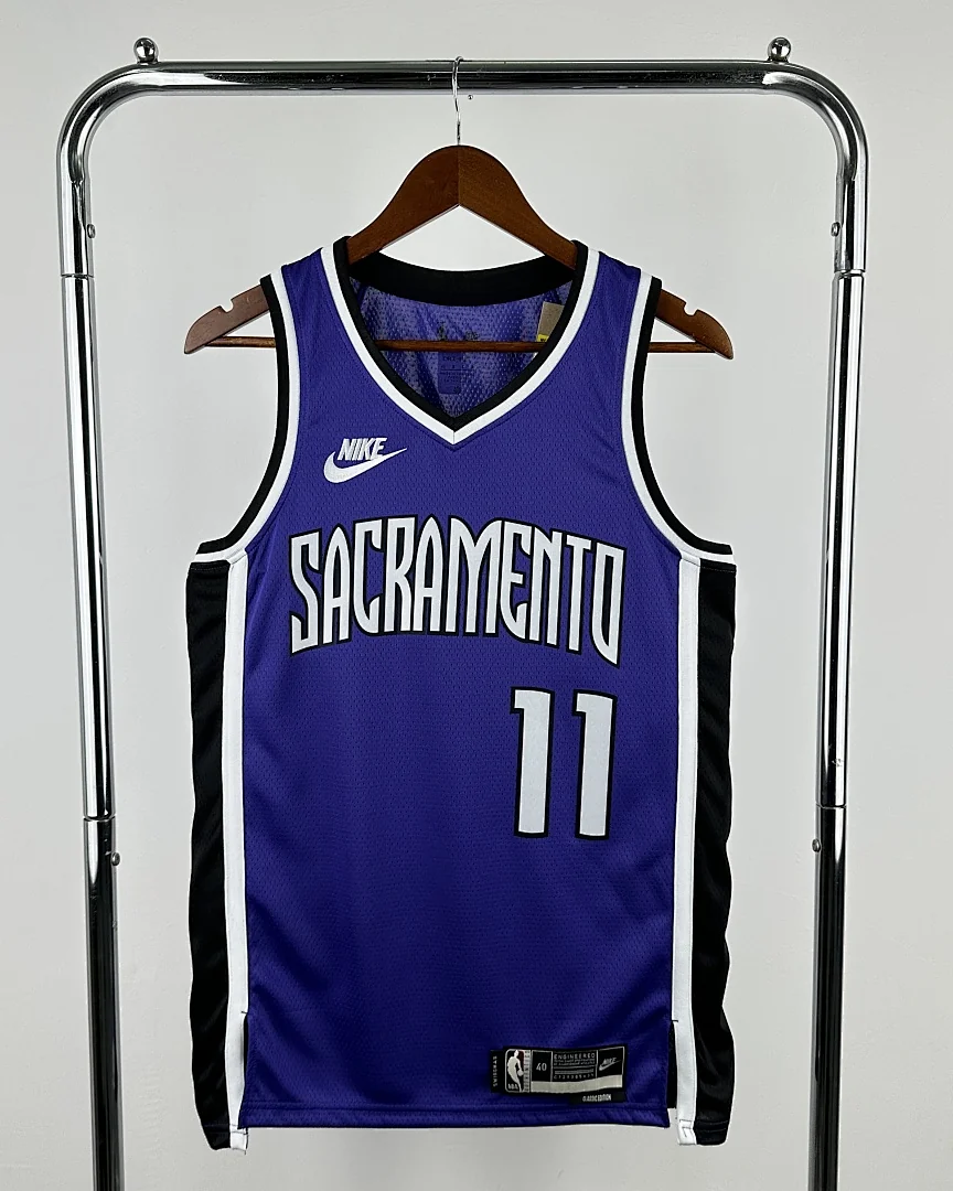 Camisola NBA Sacramento Kings Domantas Sabonis #11 Retro 2025