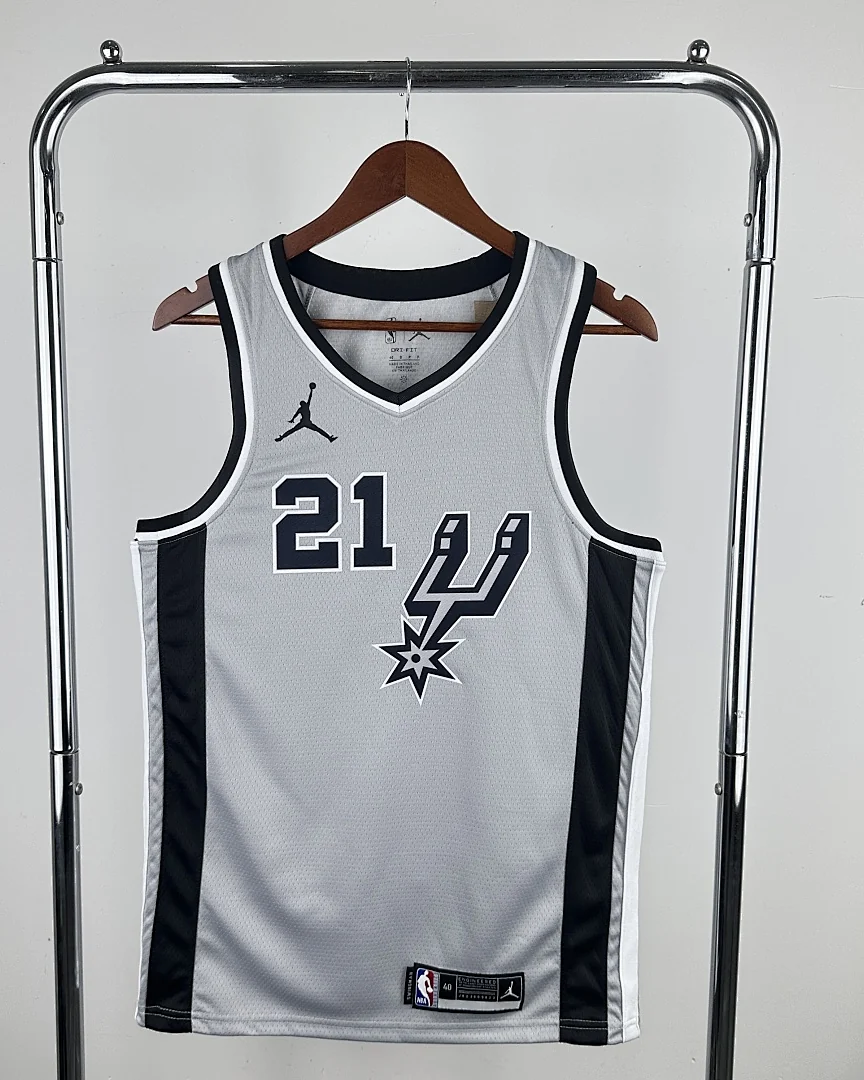 Camisola NBA San Antonio Spurs Tim Duncan #21 Jordan 2021