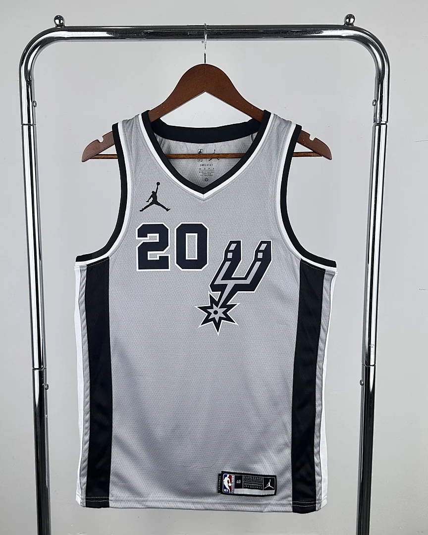 Camisola NBA San Antonio Spurs Manu Ginobili #20 Jordan 2021
