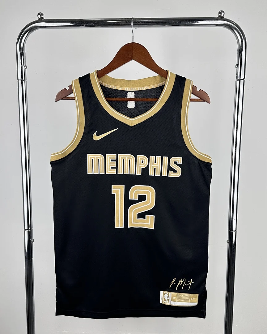 Camisola NBA Memphis Grizzlies Ja Morant #12 Earned Edition 2024