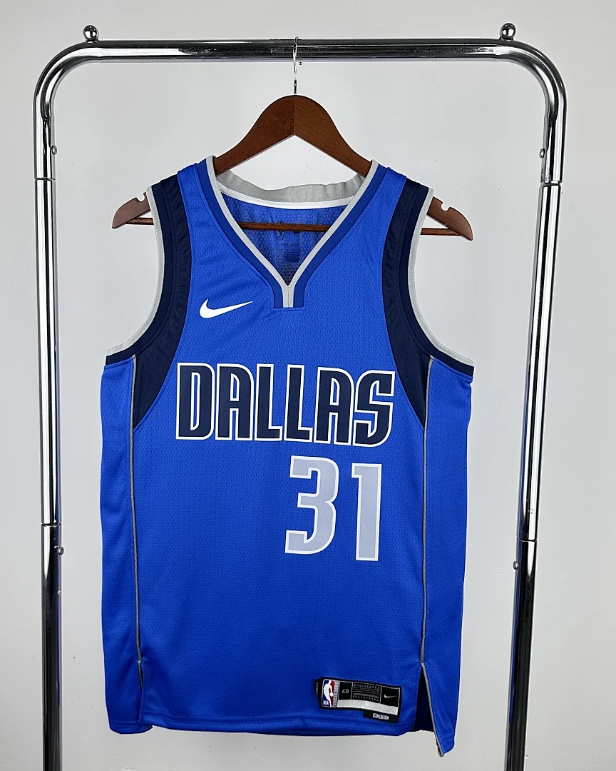 Camisola NBA Dallas Mavericks Klay Thompson #31 Azul 2023