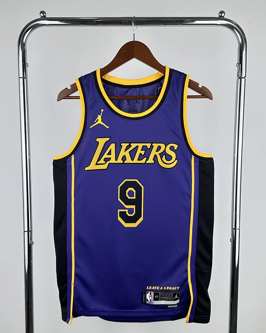 Camisola NBA Los Angeles Lakers Bronny James #9 Jordan 2023
