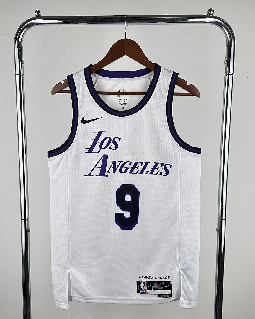 Camisola NBA Los Angeles Lakers Bronny James #9 Edição Especial 2023