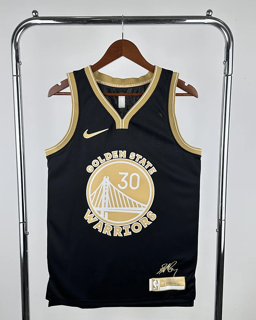 Camisola NBA Golden State Warriors Stephen Curry #30 Earned Edition 2024