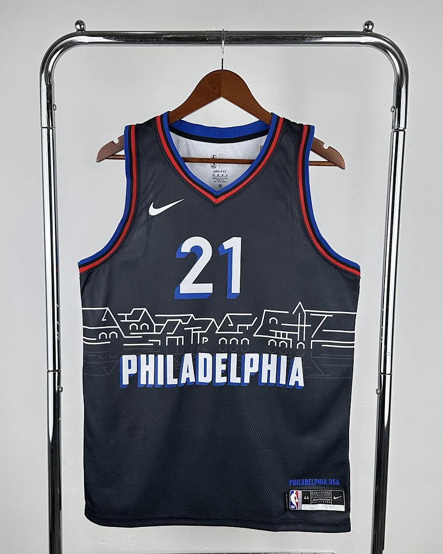 Camisola NBA Philadelphia 76ers Joel Embiid #21 Edição Especial 2021