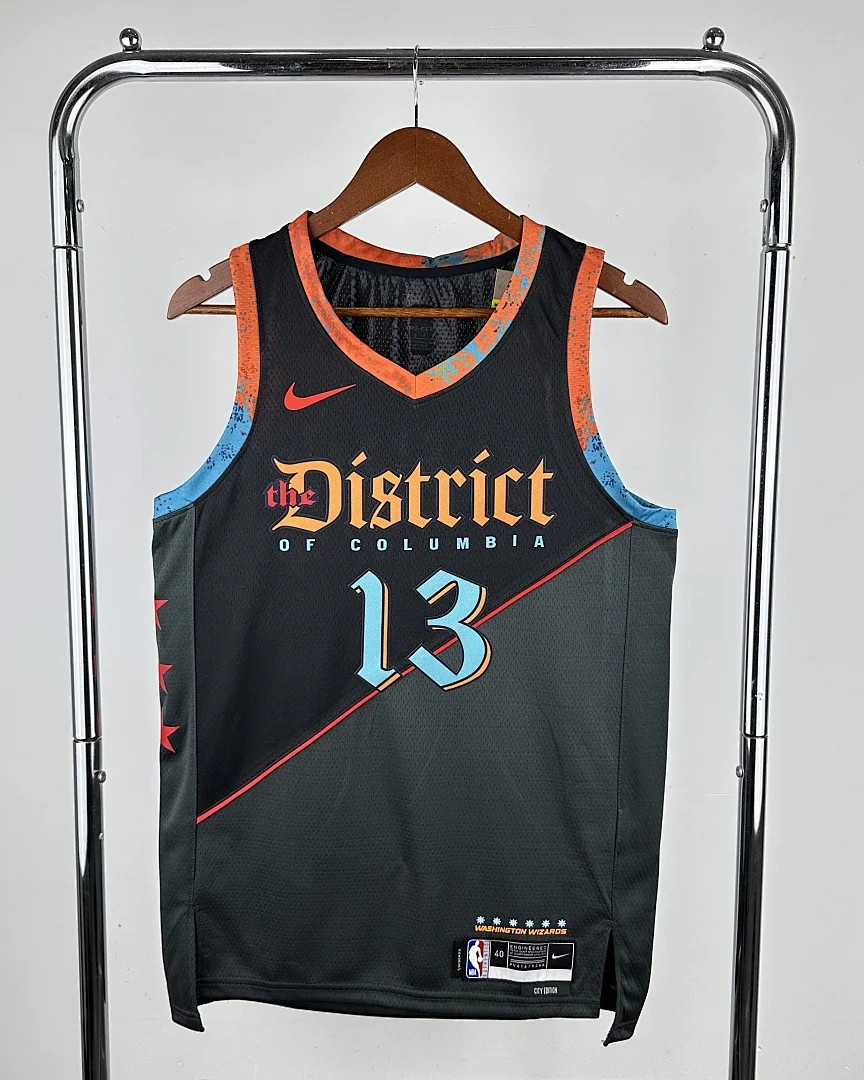 Camisola NBA Washington Wizards Jordan Poole #13 Edição Especial 2024