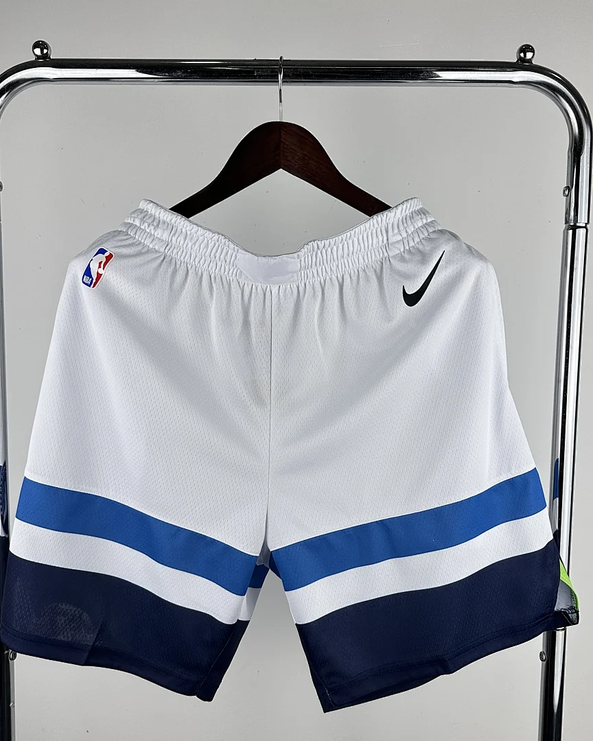 Calções NBA Minnesota Timberwolves Branco