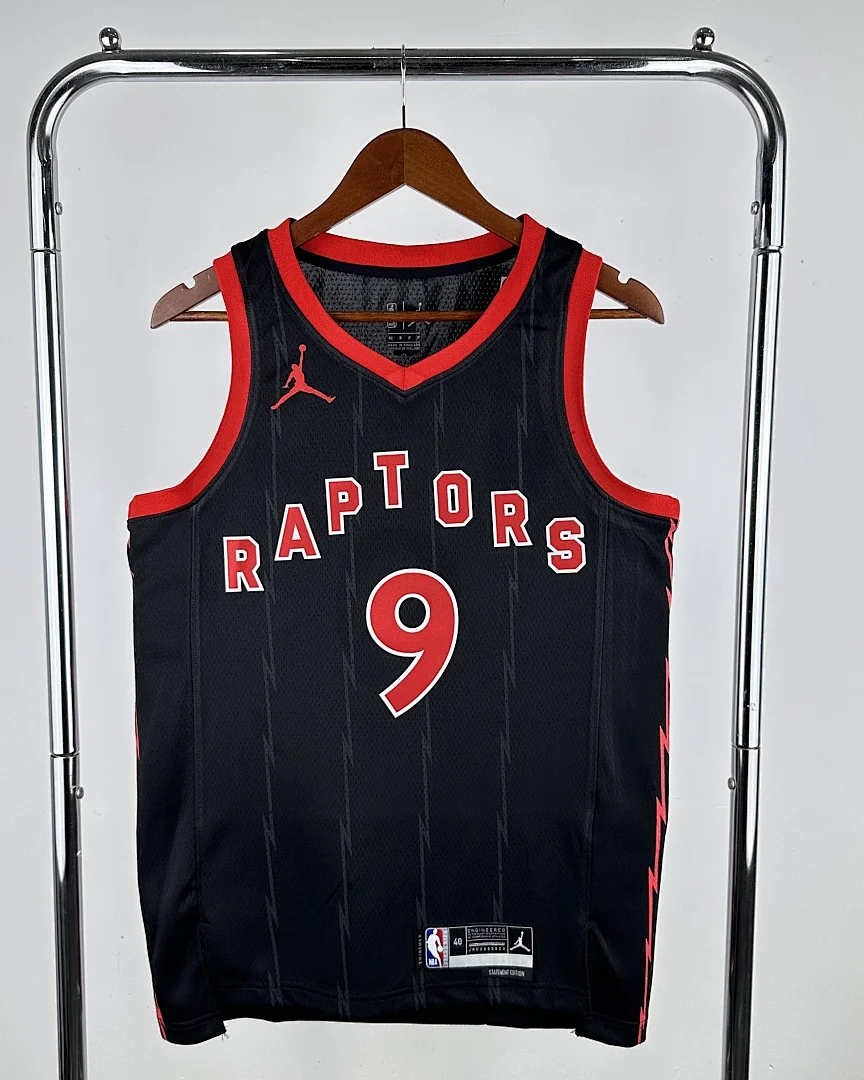 Camisola NBA Toronto Raptors RJ Barrett #9 Jordan 2023