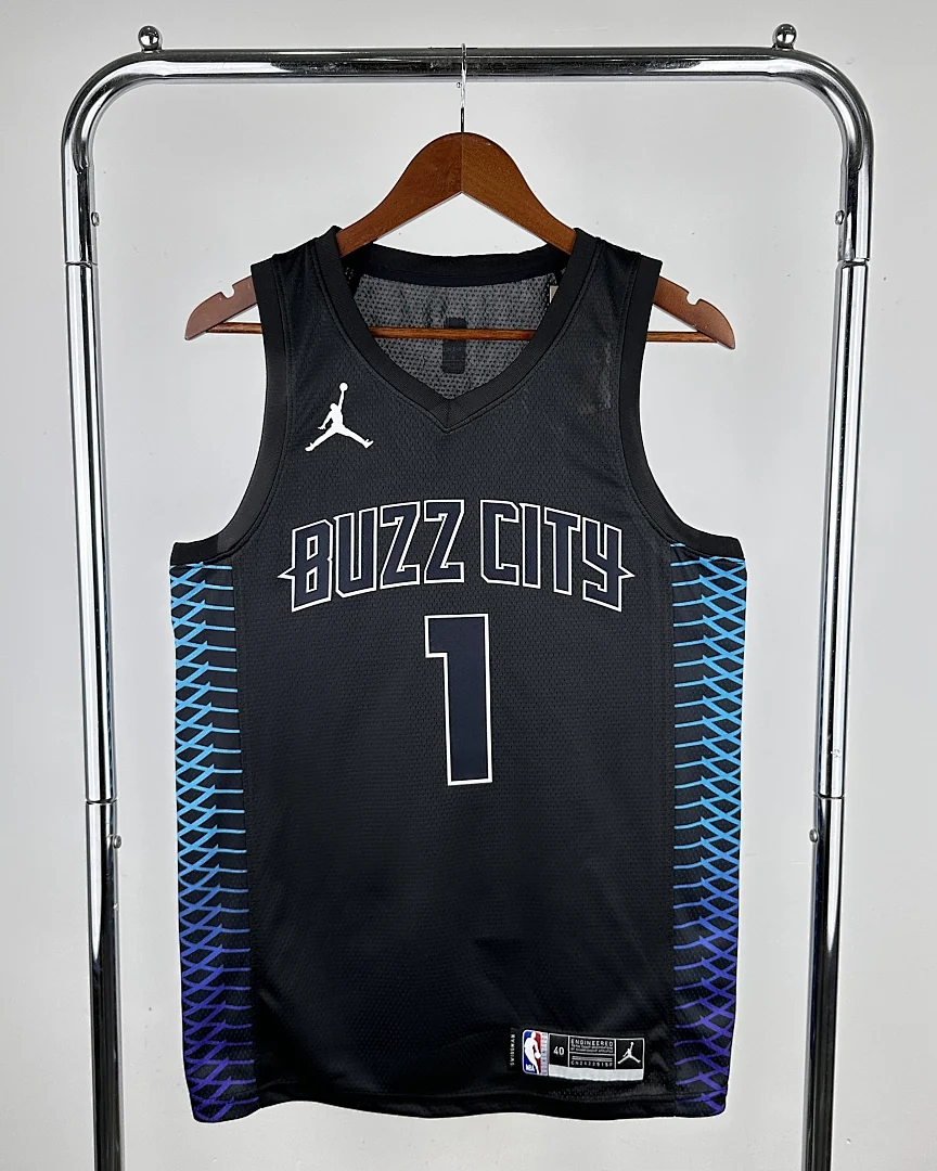 Camisola NBA Charlotte Hornets LaMelo Ball #1 Edição Especial 2018
