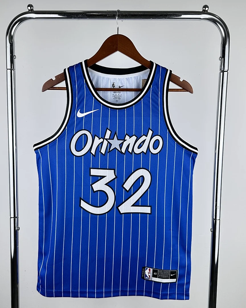 Camisola NBA Orlando Magic Shaquille O'Neal #32 Retro Azul 2019