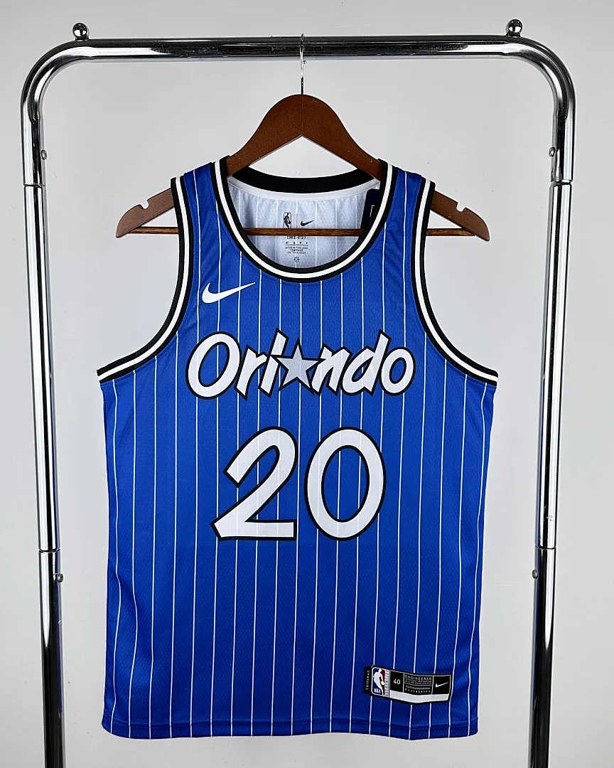 Camisola NBA Orlando Magic Markelle Fultz #20 Retro Azul 2019