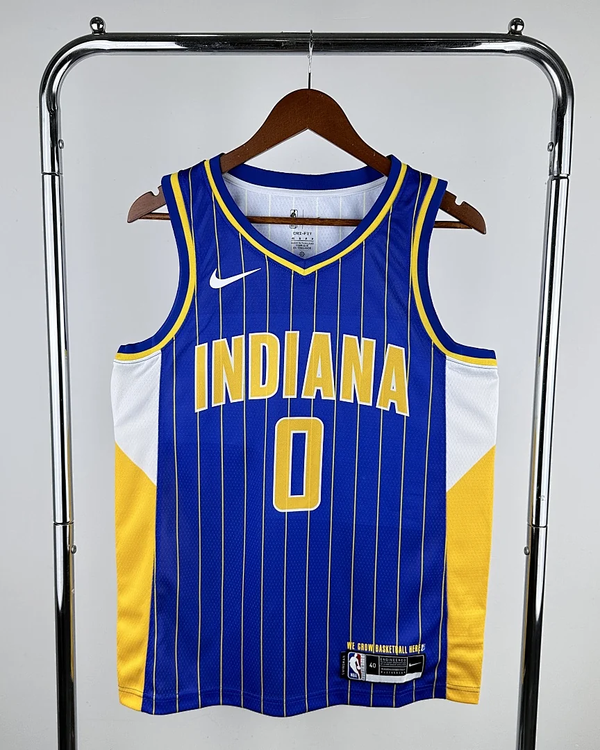 Camisola NBA Indiana Pacers Tyrese Haliburton #0 Edição Especial 2021