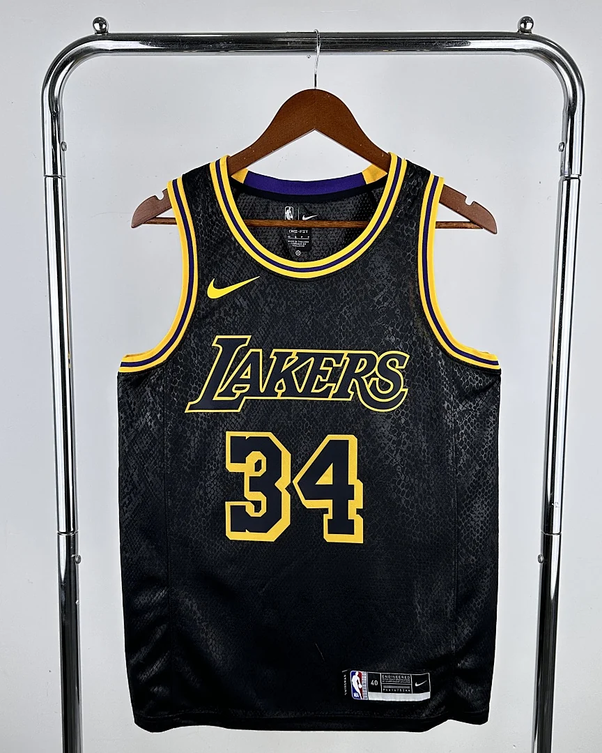 Camisola NBA Los Angeles Lakers Shaquille O'Neal #34 Edição Especial