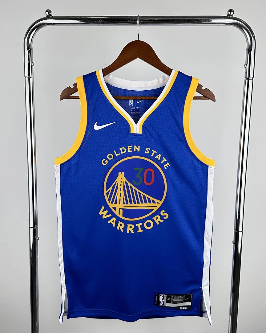 Camisola NBA Golden State Warriors #30 Edição Especial Azul