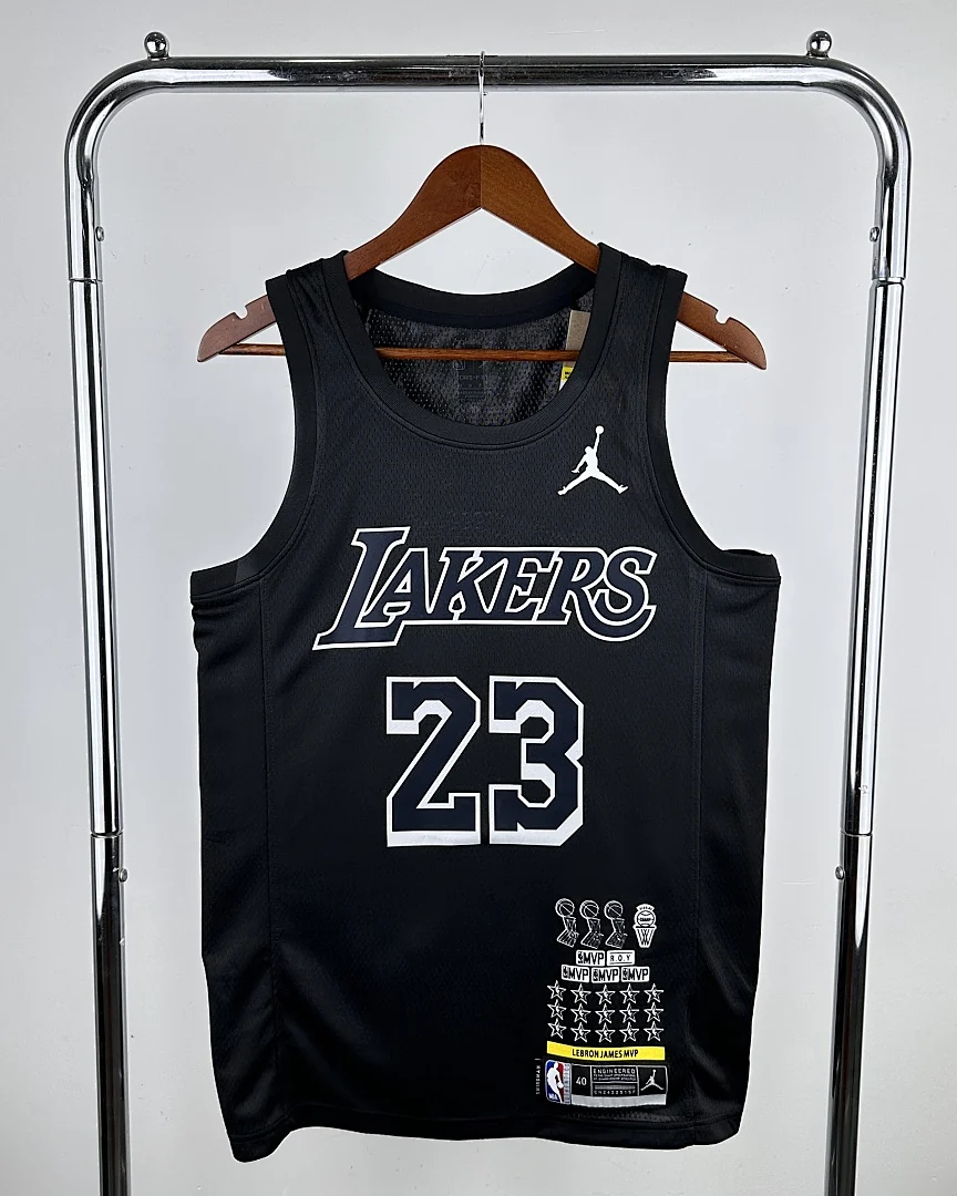 Camisola NBA Los Angeles Lakers LeBron James #23 Earned Edition