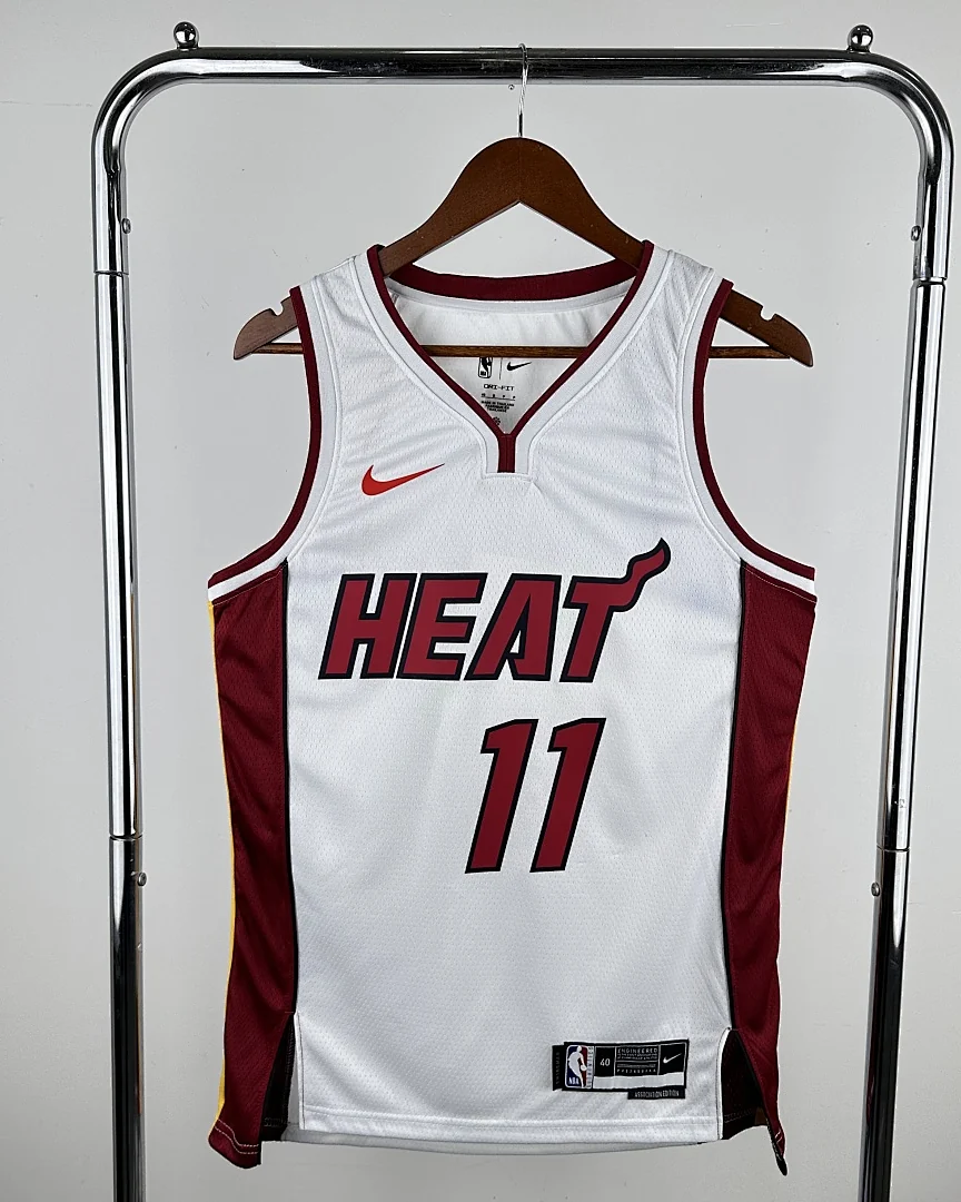 Camisola NBA Miami Heat Jaime Jaquez Jr. #11 Branca