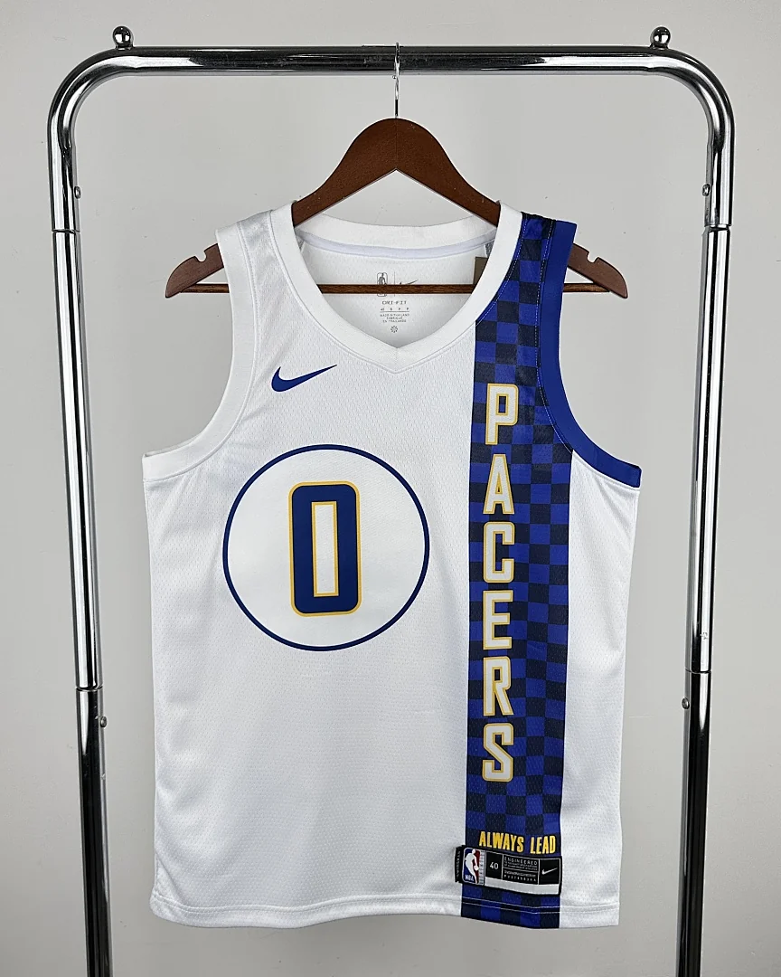 Camisola NBA Indiana Pacers Tyrese Haliburton #0 Edição Especial 2020