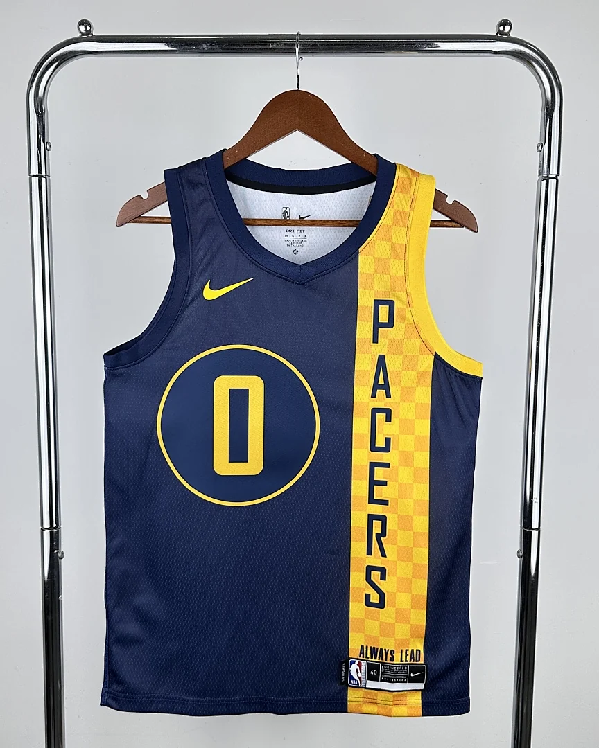 Camisola NBA Indiana Pacers Tyrese Haliburton #0 Edição Especial 2018