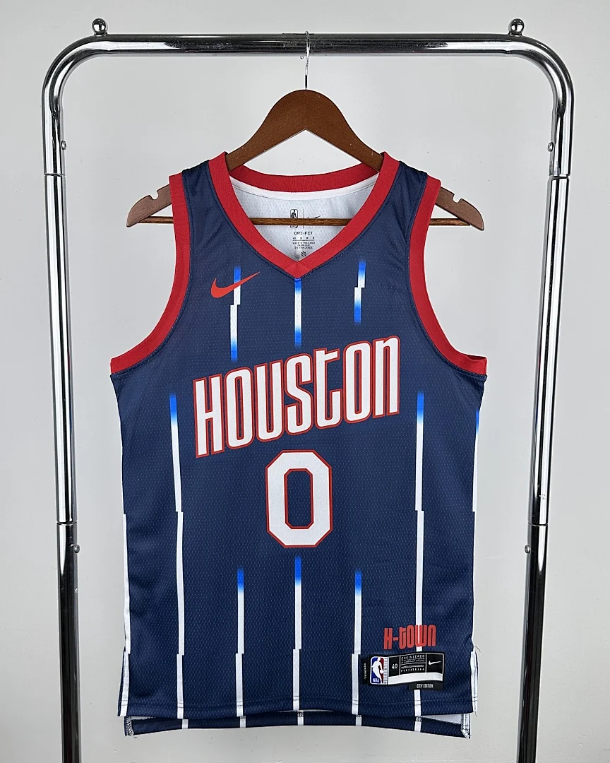 Camisola NBA Houston Rockets Russell Westbrook #0 Edição Especial 2023