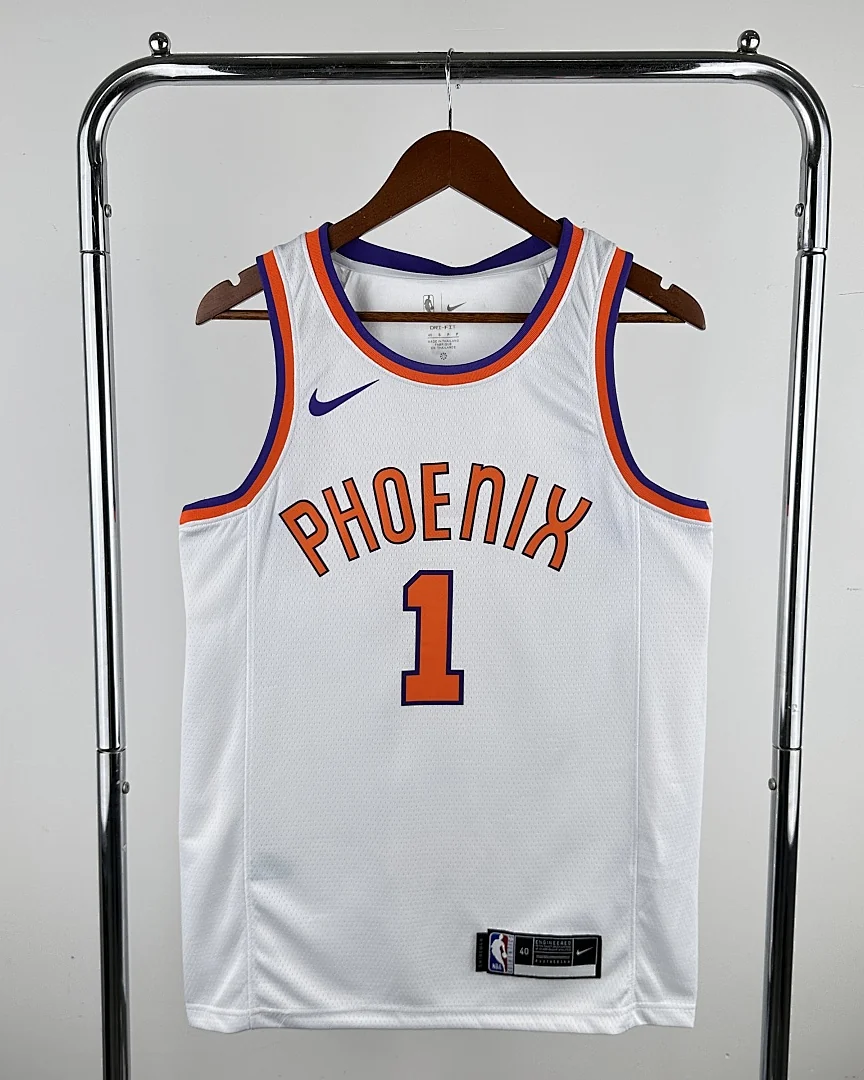 Camisola NBA Phoenix Suns Devin Booker #1 Retro 2018
