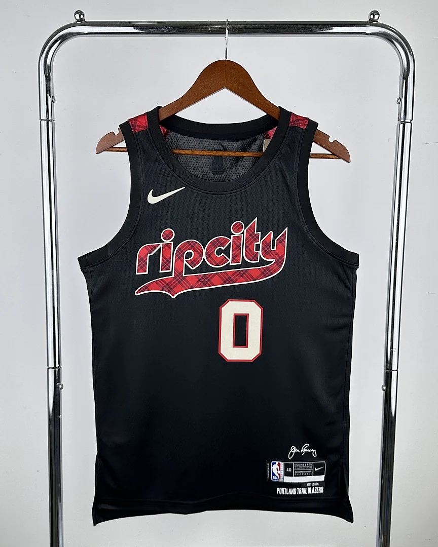 Camisola NBA Portland Trail Blazers Damian Lillard #0 Edição Especial 2024