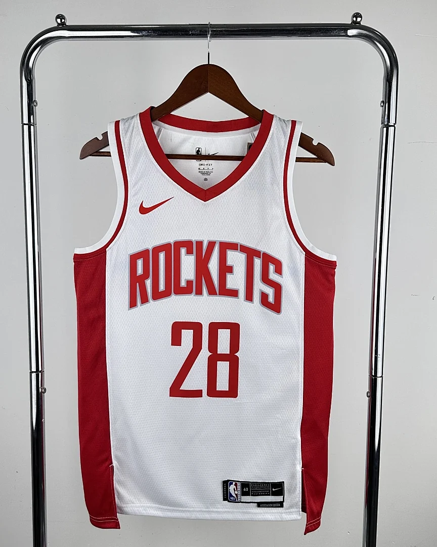 Camisola NBA Houston Rockets Alperen Sengun #28 Branca 2023