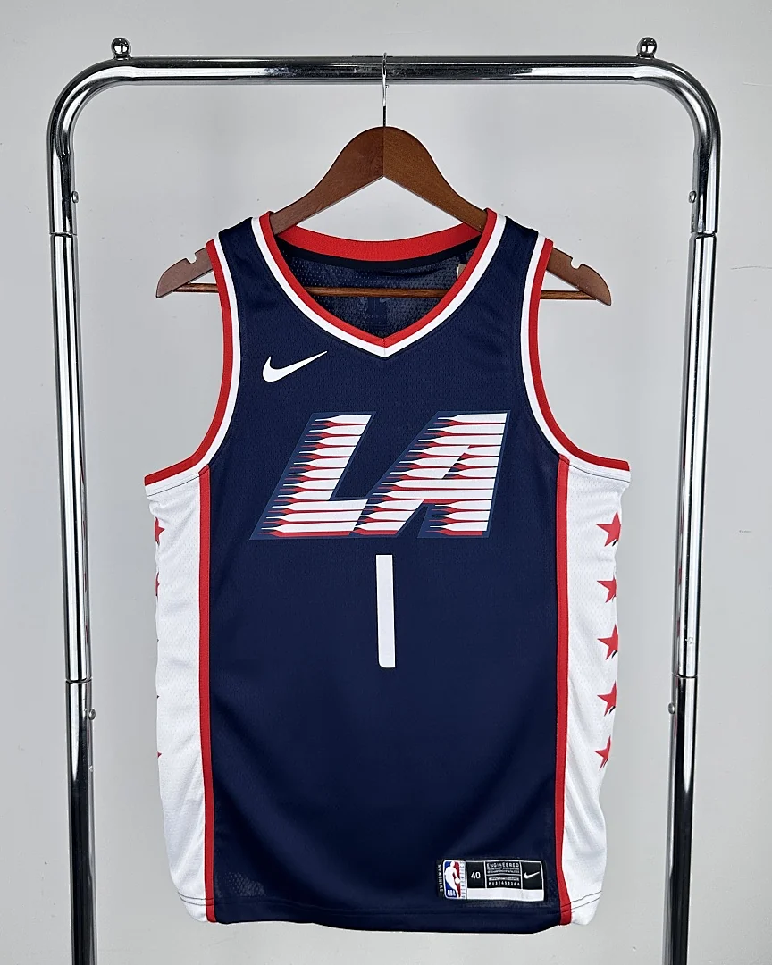 Camisola NBA Los Angeles Clippers James Harden #1 Edição Especial 2019