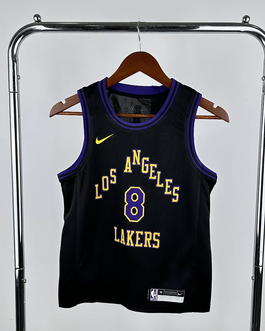 Camisola NBA Los Angeles Lakers Kobe Bryant #8 Edição Especial 2024 Criança